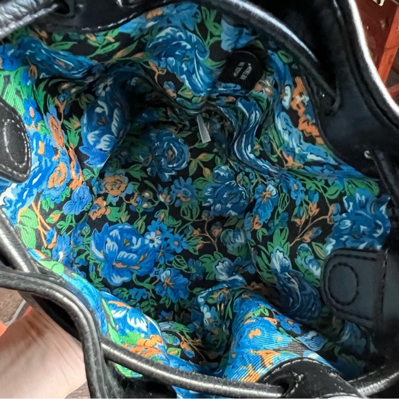 Coach Black with Green Leather Mini Bag - Picture 8 of 10